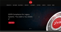 Desktop Screenshot of jivs.com