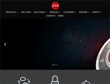Tablet Screenshot of jivs.com